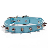 HKM-3191229 Multicolor PU Leather Dog Collar with Breakaway Buckle for All Seasons