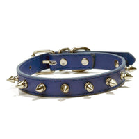 HKM-3191229 Multicolor PU Leather Dog Collar with Breakaway Buckle for All Seasons