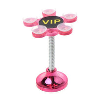 HKM-319123 Double-Sided Silicone Suction Phone Holder for Stable Desktop Use