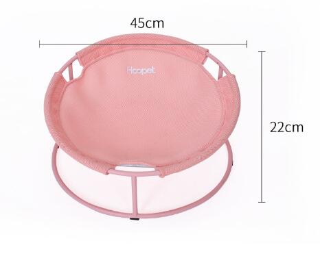 HKM-3195069 Four-Season Breathable Pet Bed with Waterproof Polyester and Durable Mesh