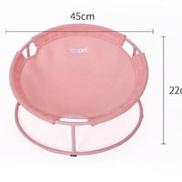 HKM-3195069 Four-Season Breathable Pet Bed with Waterproof Polyester and Durable Mesh