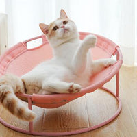 HKM-3195069 Four-Season Breathable Pet Bed with Waterproof Polyester and Durable Mesh