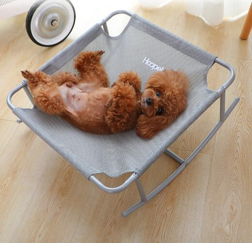 HKM-3195069 Four-Season Breathable Pet Bed with Waterproof Polyester and Durable Mesh