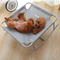 HKM-3195069 Four-Season Breathable Pet Bed with Waterproof Polyester and Durable Mesh