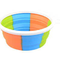 HKM-3195197 Foldable Camouflage Silicone Dog Food Bowl - Portable & Compact Design