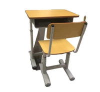 HKM-319699 Adjustable Plywood Classroom Desk and Chair Set for Primary School Students