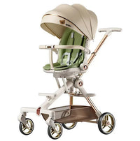 HKM-319763 Double Rod Bracket Baby Stroller with Aluminium Alloy Frame and Hidden Footrest
