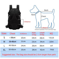 HKM-3198269 Adjustable Dog Carrier Backpack for Small Dogs - Breathable, Portable, and Versatile for Hiking and Travel