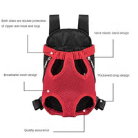 HKM-3198269 Adjustable Dog Carrier Backpack for Small Dogs - Breathable, Portable, and Versatile for Hiking and Travel