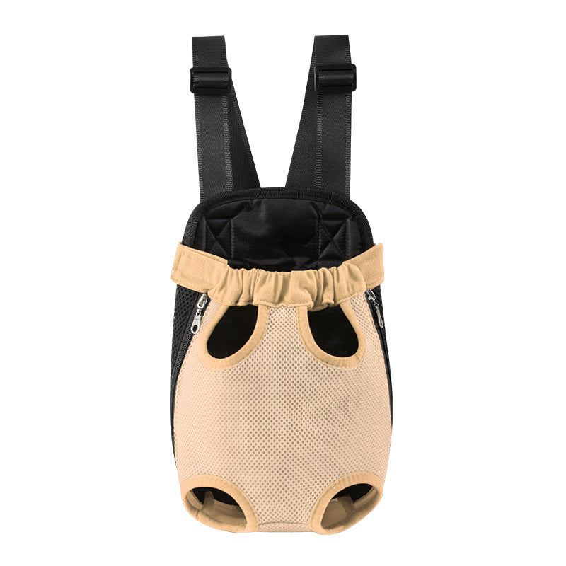 HKM-3198269 Adjustable Dog Carrier Backpack for Small Dogs - Breathable, Portable, and Versatile for Hiking and Travel