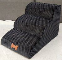 HKM-3199165 Three-Storey Sloping Pet Stairs with Removable Washable Cushion Cover