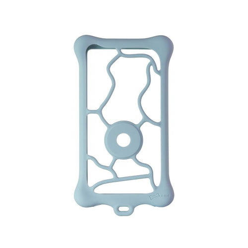HKM-319955 Anti-Drop Silicone Phone Case with Elastic Ring Buckle for iPhone Models