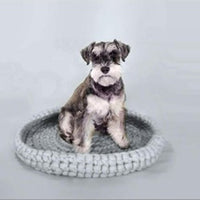 HKM-3200829 Coarse Wool Pet Nest for Dogs - 45cm Super Thick Wool Dog House