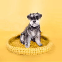 HKM-3200829 Coarse Wool Pet Nest for Dogs - 45cm Super Thick Wool Dog House