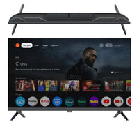 HKM-320083 Frameless 43-Inch 4K LED TV with Android and WiFi Connectivity