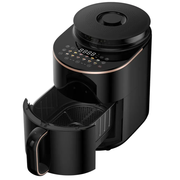HKM-320147 Large Capacity 4.5L Steam Air Fryer - Multifunctional Cooking Pot for Home & Commercial Use