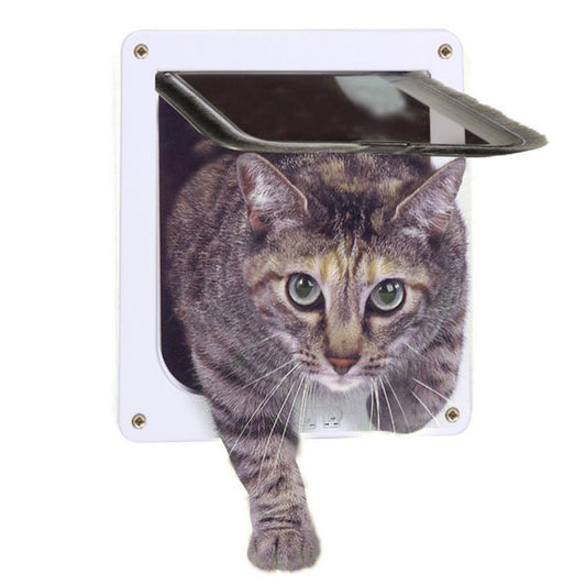 HKM-3201597 Pet Door for Cats and Dogs - Available in Multiple Sizes and Colors (L, M, S, XL)