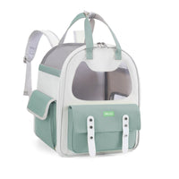 HKM-3203005 Large Capacity Foldable Cat Backpack - Soft Canvas Pet Carrier in Multiple Colors