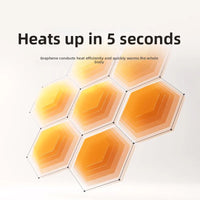 HKM-320339 Smart Wall-Mounted Graphene Electric Heater with Humidification, 2200W Fast Heating