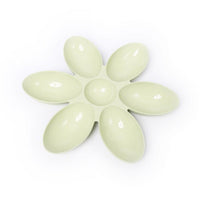 HKM-3204541 Petal-Shaped Multifunctional Pet Bowl - 42CM Diameter, Eco-Friendly PP Resin for Dogs and Cats