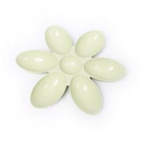 HKM-3204541 Petal-Shaped Multifunctional Pet Bowl - 42CM Diameter, Eco-Friendly PP Resin for Dogs and Cats