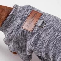 HKM-3205309 Polar Velvet Padded Dog Shirt for Medium and Large Pets in Gray, Blue, and Purple Sizes XS to 6XL
