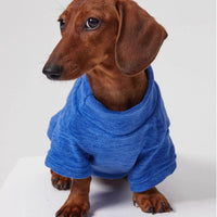 HKM-3205309 Polar Velvet Padded Dog Shirt for Medium and Large Pets in Gray, Blue, and Purple Sizes XS to 6XL