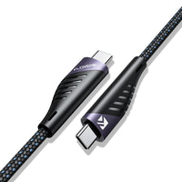 HKM-320595 1m Type-C to Type-C Fast Charging Data Cable for Apple Computers and Android Phones