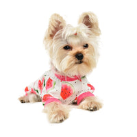 HKM-3206333 Watermelon Print Four-Leg Jumpsuit for Dogs - Available in Multiple Sizes