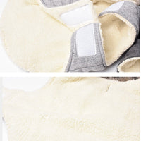 HKM-3207101 Cozy Plus Velvet Padded Cotton Teddy Coat for Comfort and Warmth
