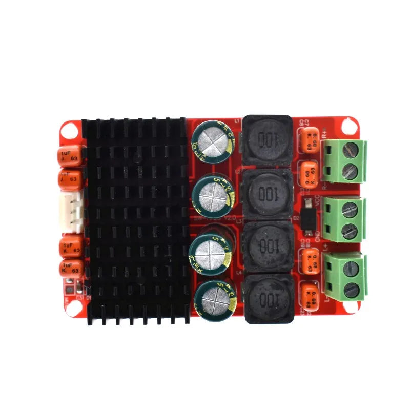 HKM-320723 TPA3116D2 50W x 2 Digital Audio Power Amplifier Module for 4Ω and 8Ω Speakers, DC 24V Power Supply
