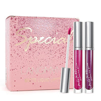 HKM-320787 18-Piece Matte Velvet Lip Gloss Set for All-Day Color and Shine