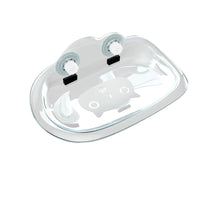 HKM-3208125 Detachable Wall-Mounted Cat Hammock with Strong Suction Cups - Transparent Design