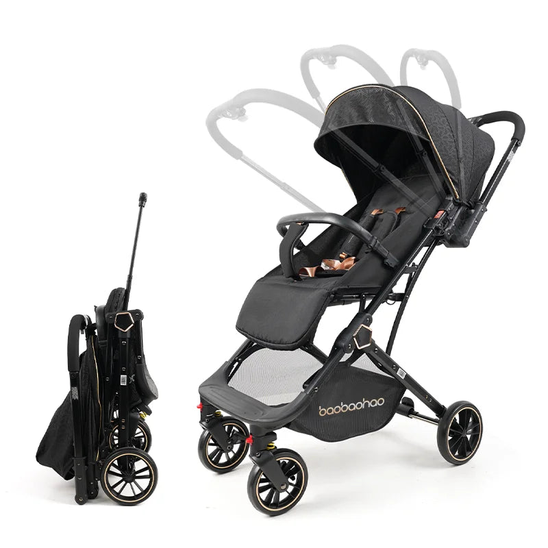 HKM-320915 Lightweight 2 in 1 Foldable Baby Stroller and Pushchair for Infants