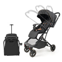HKM-320915 Lightweight 2 in 1 Foldable Baby Stroller and Pushchair for Infants