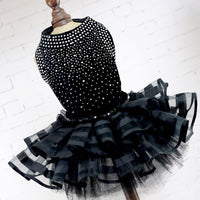 HKM-3210685 Elegant Dog Skirt for Pet Weddings and Special Occasions, Available in Multiple Sizes