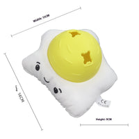 HKM-3211325 Interactive Dog Toy Puzzle with Food Leakage Design and Sound Feature