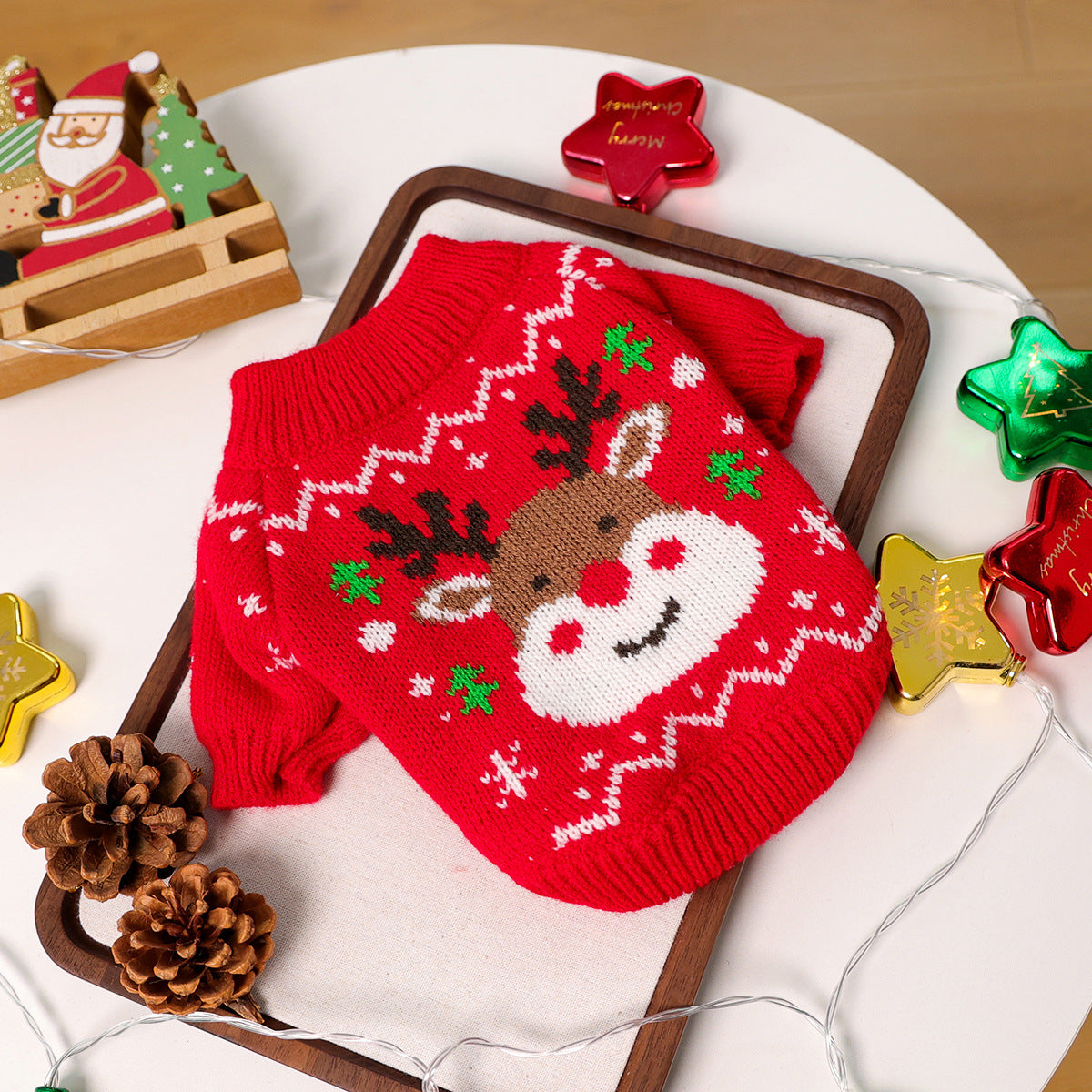 HKM-3212093 Halloween and Christmas Themed Pet Sweaters for Dogs in Various Sizes