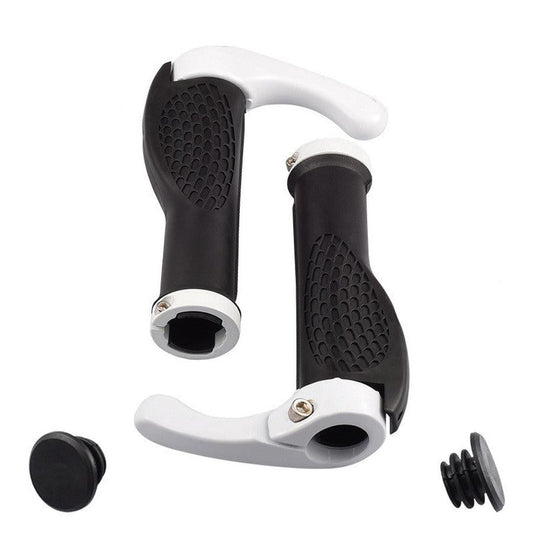 HKM-321235 Comfortable Rubber Grip for Mountain Bikes with Horn Design