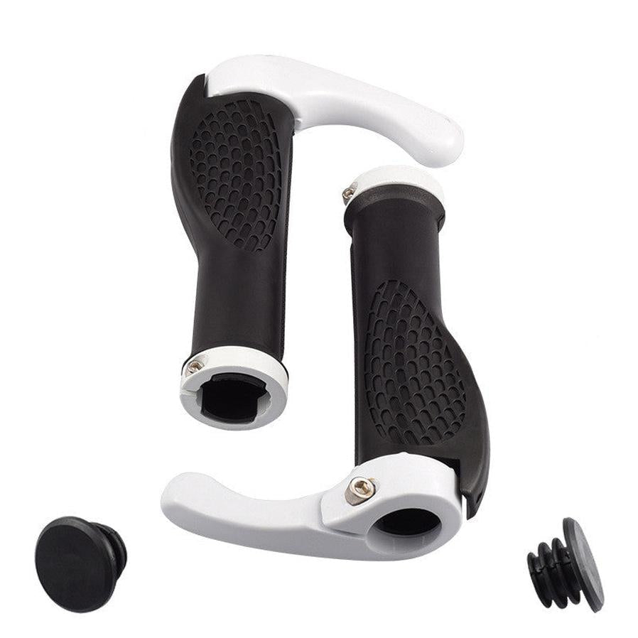 HKM-321235 Comfortable Rubber Grip for Mountain Bikes with Horn Design