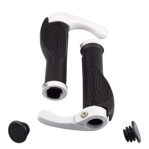 HKM-321235 Comfortable Rubber Grip for Mountain Bikes with Horn Design