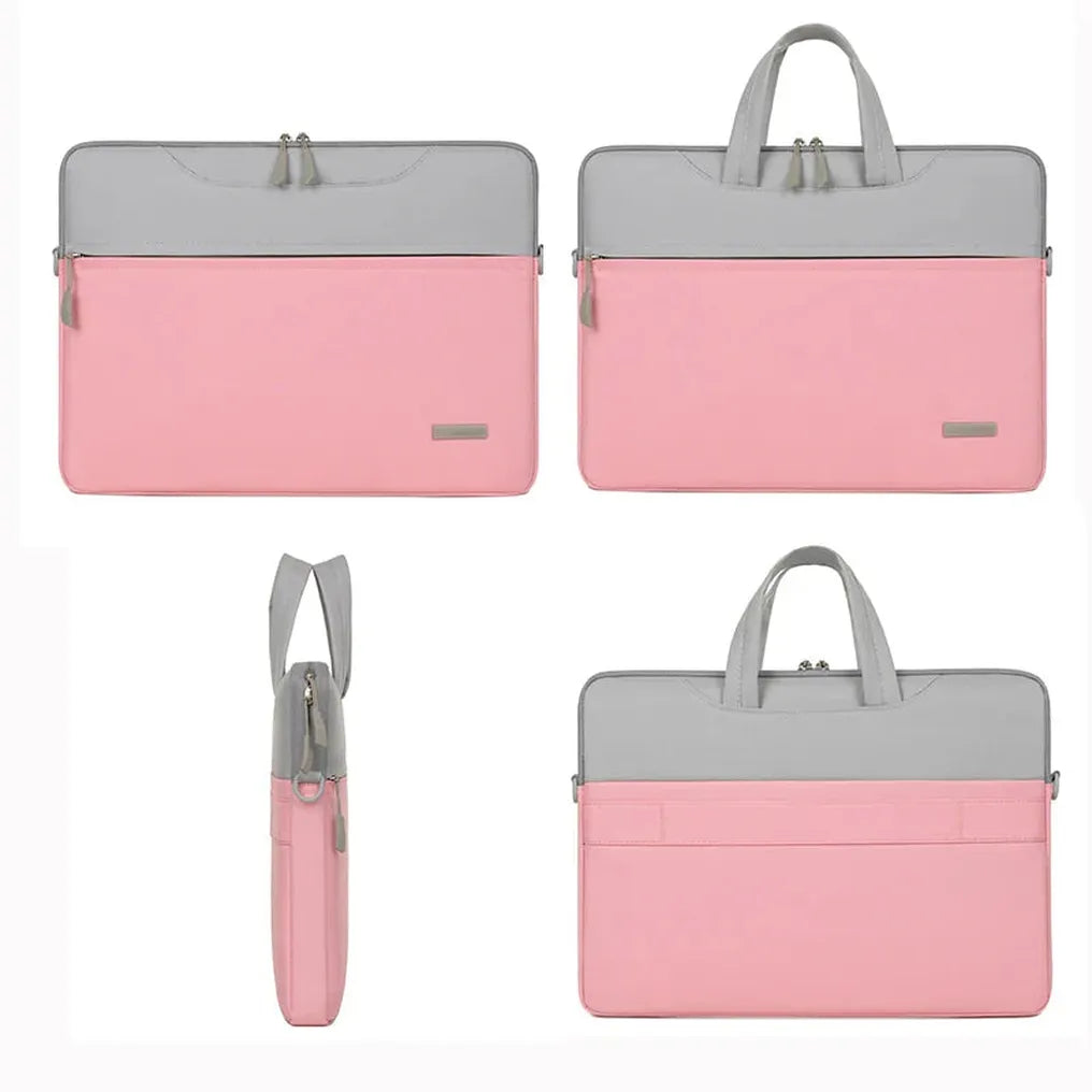 HKM-321427 Waterproof and Shockproof Laptop Sleeve Bag with Hidden Handle in Multiple Sizes, Made from Waterproof Oxford Material