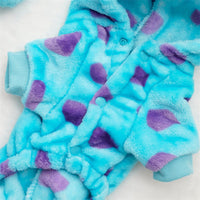 HKM-3217341 Flannel Transformational Clothing for Medium-Sized Dogs - Winter and Summer Apparel