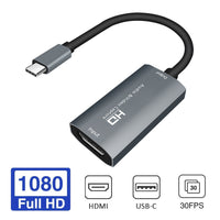 HKM-321747 4K HDMI Game Capture Card with USB-C Interface for HD Audio and Video Streaming