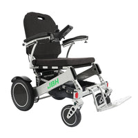 HKM-321747 Electric Wheelchair D36 - 20km Driving Range, Aluminum Alloy Frame, Removable Battery, Max Load 200 kg, Silver