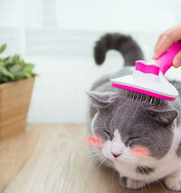 HKM-3217853 Long Hair Cat Comb for Efficient Hair Removal and Daily Pet Massage