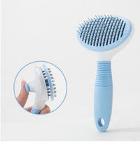 HKM-3217853 Long Hair Cat Comb for Efficient Hair Removal and Daily Pet Massage