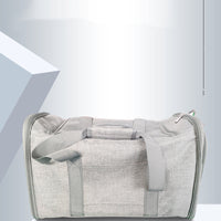 HKM-3218493 Pet Travel Backpack in Cationic Linen with Polyester Lining - Size 44x28x28cm