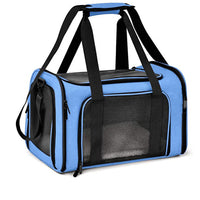 HKM-3218493 Pet Travel Backpack in Cationic Linen with Polyester Lining - Size 44x28x28cm