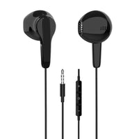 HKM-321875 Wired In-Ear Stereo Headphones with Noise Cancelling and HD Microphone for Apple and Android Devices